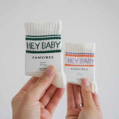 Famvibes Mini Socken Hey Baby